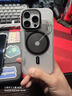 奧魯姆AULUMU A16 適用蘋(píng)果iPhone16Pro 全包半透明夜光磁吸手機(jī)殼 雙透散熱 專用MagSafe保護(hù)殼 半透白 曬單實(shí)拍圖