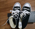 匡威（Converse）ALL star  常青款男鞋女鞋經(jīng)典休閑鞋情侶鞋高幫帆布鞋板鞋學(xué)生鞋 101010 經(jīng)典高幫 35 /3 曬單實(shí)拍圖