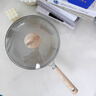 明爵不粘鍋炒鍋家用麥飯石炒菜鍋少油煙平底煎炒鍋電磁爐燃氣灶通用 炒鍋帶蓋（1-3人） 26cm 曬單實(shí)拍圖
