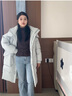 BOSIDENG25新款羽絨服女中長(cháng)款90絨連帽時(shí)尚休閑厚冬季保暖外套B250245252 薄荷茶綠4907-趨勢推薦 M 165/88A 體重約110-120斤 曬單實(shí)拍圖