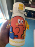 皇寵兒童保溫杯小學(xué)生直飲大容量水杯吸管杯外出水壺二合一550ml+杯套 曬單實(shí)拍圖