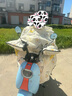 夢多福 電動車擋風(fēng)被秋冬季加厚加絨親子防風(fēng)被摩托車罩護(hù)膝防水擋風(fēng)衣 米色加厚絨丨加寬側(cè)翼+護(hù)脖+護(hù)肩 曬單實(shí)拍圖