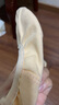 艾舞戈舞蹈鞋兒童女免系帶專業(yè)芭蕾舞練功鞋跳舞鞋 肉色26 曬單實拍圖