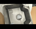 霍尼韋爾（Honeywell）納米水槽304不銹鋼洗菜盆家用洗碗池廚房大單槽龍頭套裝 曬單實(shí)拍圖