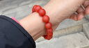 亞梵尼保山南紅手串柿子紅瑪瑙手鏈磨砂滿(mǎn)肉男女佛珠生日禮物男收藏級 【博物館級 一物一證】12mm 曬單實(shí)拍圖