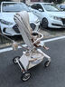 普洛可（PLAYKIDS）A8MAX越野版遛娃神器推車0-3歲用折疊可坐可躺帶減震嬰兒推車輕便 曬單實(shí)拍圖