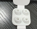 Smorss耳機帽耳塞帽套頭 適用airpods pro 1/2一二代蘋(píng)果藍牙耳機原硅膠軟帽超薄防滑帶防塵網(wǎng) 中+小號 曬單實(shí)拍圖
