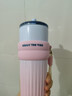 CUPPRO【抖音爆款】保溫杯女士高顏值大容量吸管杯不銹鋼水杯陶瓷內膽 曬單實(shí)拍圖