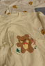 貝瑞加（Babyprints）嬰兒蝴蝶衣2件裝男女寶寶長(zhǎng)袖連體衣純棉A類爬服柔軟哈衣 小熊66 曬單實(shí)拍圖