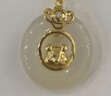 老鳳祥十二生肖銀項(xiàng)鏈女玉髓平安扣吊墜首飾生日紀(jì)念日禮物送女友老婆 生肖萌馬 老鳳祥品牌禮盒 曬單實(shí)拍圖