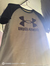 安德瑪（Under Armour）夏男童短袖T恤復古插肩休閑半袖童裝241101019 卡其 170cm  曬單實(shí)拍圖