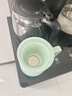 叁旬（sanxun） 知行陶瓷泡茶馬克杯帶蓋過(guò)濾水杯女男辦公室茶水分離杯子定制 知行馬克杯【湖蘭釉】 曬單實(shí)拍圖