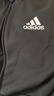 adidas休閑連帽拉鏈夾克外套男裝秋季阿迪達(dá)斯官方輕運(yùn)動(dòng)GK9032   黑色/白   M 曬單實(shí)拍圖