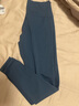 無印良品（MUJI） Walker 女式 易干 收腿褲 BIH02A3S 打底褲 藍(lán)色 L 曬單實(shí)拍圖