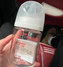 貝親（Pigeon）玻璃奶瓶寬口徑防脹氣160ml S號(hào)奶嘴 1月+ AA186  曬單實(shí)拍圖