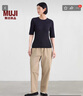無(wú)印良品（MUJI） 女式 輕薄 圓領(lǐng)長(cháng)袖T恤 女士女款 25年秋季女裝打底 FCD37A5A 米白色 M （160/84A） 曬單實(shí)拍圖