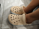 crocs卡駱馳貝雅卡駱班洞洞鞋|205089 冬日白/彩色-1LI 39(240mm) 曬單實(shí)拍圖