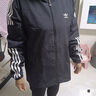 adidas經(jīng)典三條紋運動(dòng)連帽夾克外套男女秋季阿迪達斯三葉草 黑色   XL 曬單實(shí)拍圖