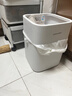 佳幫手客廳垃圾桶13L高顏值無(wú)蓋大號辦公室家用廚房衛生間廁所網(wǎng)紅桶 曬單實(shí)拍圖