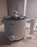 美的（Midea）電煮鍋 電熱鍋 小電鍋 宿舍小鍋 學(xué)生寢室一體泡面小火鍋多功能鍋 XZE1612 1.7L【國家補(bǔ)貼】 曬單實拍圖
