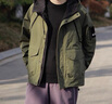 CAIDEN KETCH品牌男裝夾克男士2025春秋季新款外套潮流高端戶(hù)外防風(fēng)工裝上衣男 高檔軍綠色 【現貨速達】 XL （建議120-135斤） 曬單實(shí)拍圖