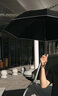 RUMBRELLA日全時(shí)智能電動(dòng)雨傘全自動(dòng)一鍵全收遮陽(yáng)防曬防紫外線(xiàn)傘七夕禮物 曬單實(shí)拍圖