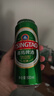 青島啤酒（TsingTao）原麥汁濃度經(jīng)典10°P 白啤11°P500ML大罐手提禮盒裝 8經(jīng)典+2白啤 500mL 10罐 曬單實拍圖