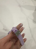 君禾雅【甜美小花】適用于 于華為兒童電話手表表帶5Pro/5xpro/5夏日編 紫色-山茶花【套裝】喵喵耳編織 diy殼 紫蝴蝶扣 適用：華為兒童手表5/5活力版【拆裝工具】 曬單實(shí)拍圖