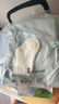 童泰（TONGTAI）嬰兒四季0-3個月新生居家半背上衣2件裝TS41J185-DS綠色52cm 曬單實拍圖