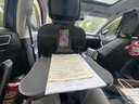 華飾車載小桌板折疊桌汽車桌板電腦桌多功能車用儲物架后排小桌板 曬單實(shí)拍圖
