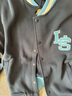 Levi's李維斯秋冬男士寬松美式校園風vintage時尚潮流棒球服外套 黑色 0019E-0001 L 曬單實拍圖