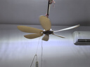 鉆石牌加大扇面電風(fēng)扇廚房臥室小吊扇小型電風(fēng)扇蚊帳小吊扇家用學(xué)生宿舍風(fēng)扇床上輕音電風(fēng)扇吊式小風(fēng)扇 曬單實(shí)拍圖