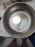 【不銹鋼】和面盆廚房烘焙家用火鍋盆洗菜打蛋湯鍋盆醒面盆料理盆 32cm【熱賣(mài)款】不銹鋼 和面盆 曬單實(shí)拍圖