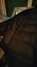 康博秋冬季輕薄羽絨服男連帽時(shí)尚休閑情侶裝男女款外套 黑色 XL  曬單實(shí)拍圖