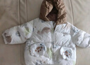 巴拉巴拉嬰兒羽絨服男童冬季女童短款外套造型可愛(ài)洋氣萌208424107234 曬單實(shí)拍圖