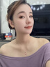 VIROLINE2025新款爆款感溫四葉草純銀項(xiàng)鏈小眾鎖骨鏈吊墜送女友七夕節(jié)禮物 感溫四葉草項(xiàng)鏈黑紅款 曬單實(shí)拍圖