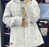 迪卡儂（DECATHLON）沖鋒衣男三合一男女夾克防風(fēng)防水夾克男保暖可拆卸內(nèi)膽抓絨衣外套 女款 云暮灰 L 曬單實(shí)拍圖