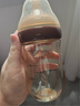 世喜新生兒奶瓶3-7個(gè)月防脹氣嬰兒硅膠仿母乳斷奶奶嘴防摔240ml 曬單實(shí)拍圖