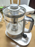 九陽（Joyoung）1.8L全玻璃沸萃養(yǎng)生壺煮茶器 316L雙鋼加長茶籃 輕音燉煮 0膠水0異味0重金屬家用電燒水壺18WY20R 曬單實拍圖