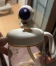 布比熊 BUBBLE BEAR兒童牛奶杯1-6歲寶寶奶瓶直飲吸管水杯便攜防摔防漏喝水杯 公仔牛奶杯 330ml 送背帶+吸管X2 曬單實(shí)拍圖