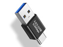 塵土 雙頭type-c接口全功能轉接頭 USB3.1公對公100w轉換器公轉母手機充電延長PD轉接 Type-c母轉USB3.0母 【一個裝】 曬單實拍圖