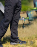 迪卡儂TREK100速干褲薄款戶外徒步登山褲透氣彈力男款黑灰色44-5164860 曬單實(shí)拍圖