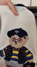 Teenie Weenie Kids小熊童裝25年新款秋冬男寶寶可愛(ài)純棉套頭毛衣 黃色 120 cm 曬單實(shí)拍圖