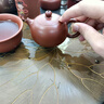 欽州坭興陶茶壺 迷你西施壺 廣西名家純手工小容量功夫茶具泡茶壺 小西施壺 90ml 曬單實(shí)拍圖