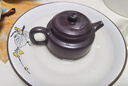 紫來順原礦老紫泥泡茶壺家用功夫茶具單壺純?nèi)止ぷ仙皦卮罂诘络妷囟Y盒 老紫泥德鐘壺【送公道杯】 200ml 曬單實拍圖