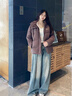 波司登（BOSIDENG）【反季】羽絨服國標90絨男女情侶冬季短款潮流涂鴉連帽外套 雪嶺山脈9BE9 2XL 180/100A 曬單實(shí)拍圖