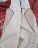 G.DUCKKIDS小黃鴨童裝嬰兒連體衣春秋季新款嬰幼兒衣服男女寶寶外出服沖鋒衣 米紅拼色 90cm 90尺碼建議1~2歲 曬單實(shí)拍圖