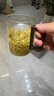 TEAHUE茶杯泡茶玻璃杯套裝涼水綠茶杯家用高硼硅耐高溫水杯子喝水杯 曬單實(shí)拍圖