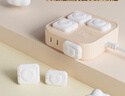 貝得力（BEIDELI）插座保護(hù)蓋防觸電插座嬰兒保護(hù)蓋兒童安全防護(hù)蓋電源保護(hù)套24只 曬單實(shí)拍圖