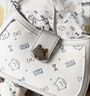 COW&KITTY正品KT貓2025新款托特包斜挎包女生單肩包手提包生日禮物女生百搭 藍色送掛件禮盒 23-7-15 曬單實(shí)拍圖